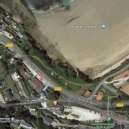 Au Petit Brick - Cosy Beachfront House Maupertus-sur-Mer ภายนอก รูปภาพ