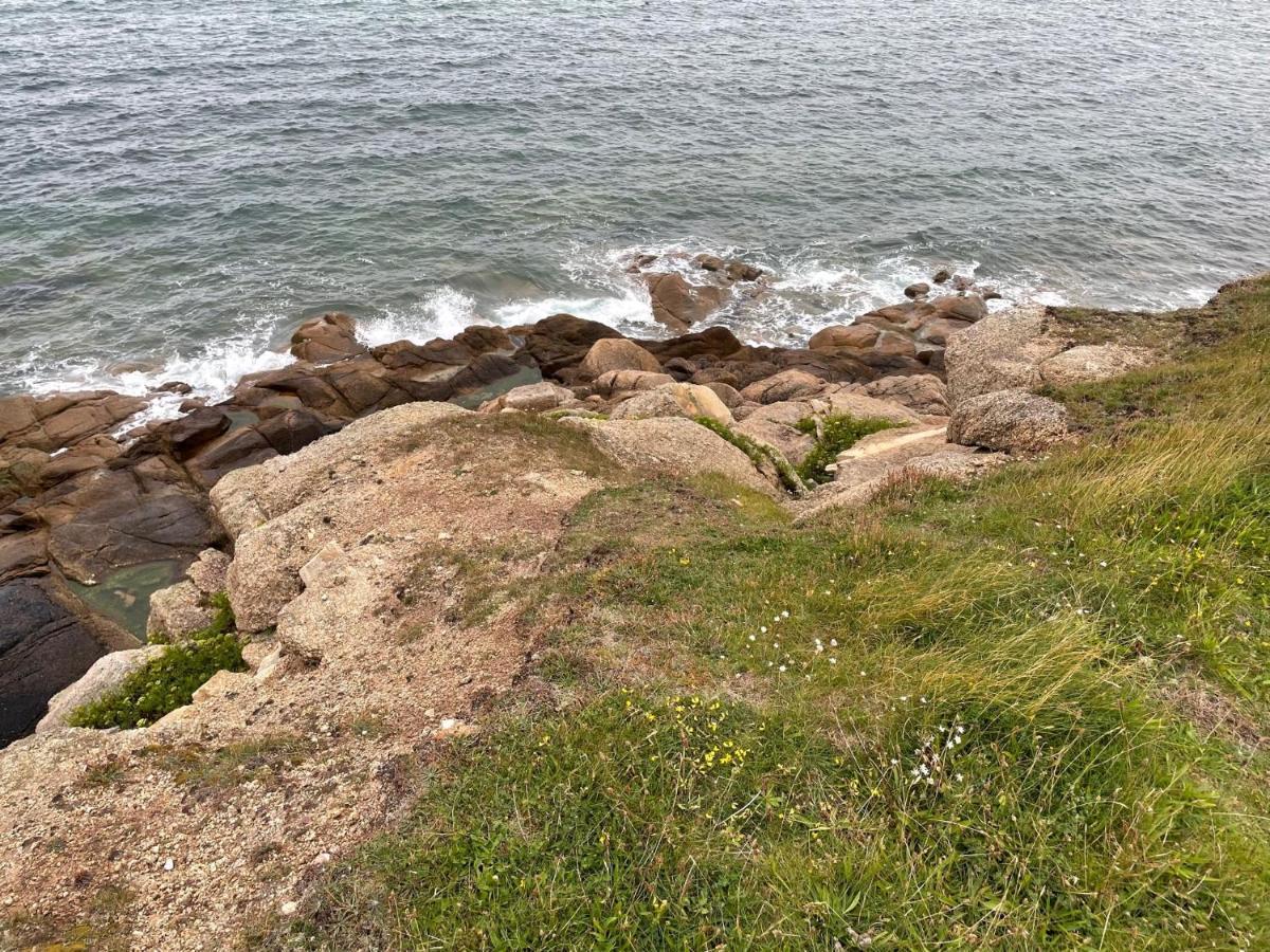 Au Petit Brick - Cosy Beachfront House Maupertus-sur-Mer ภายนอก รูปภาพ