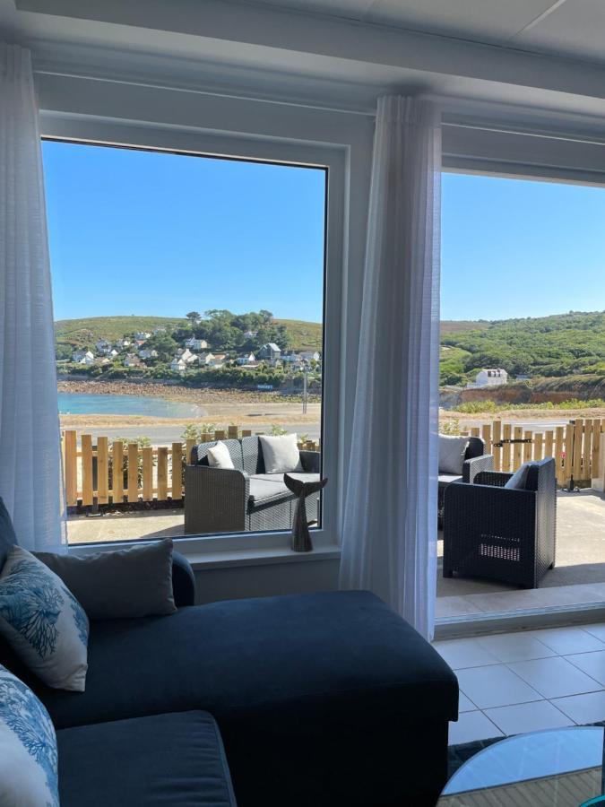 Au Petit Brick - Cosy Beachfront House Maupertus-sur-Mer ภายนอก รูปภาพ